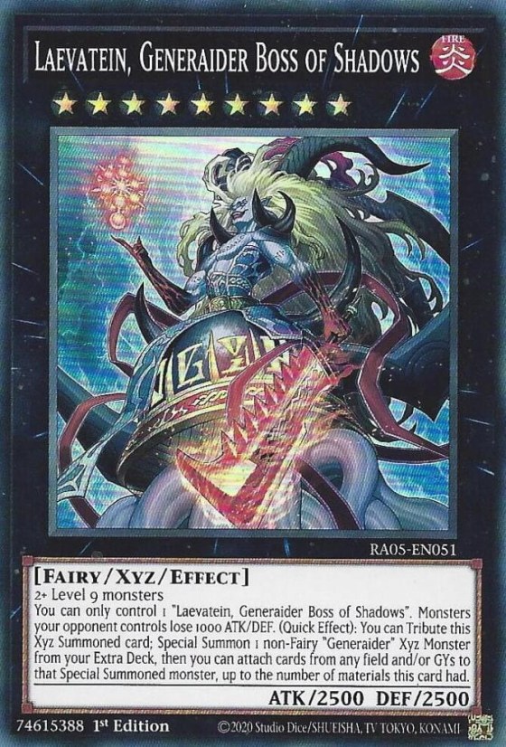 Laevatein, Generaider Boss of Shadows - 1st Edition
