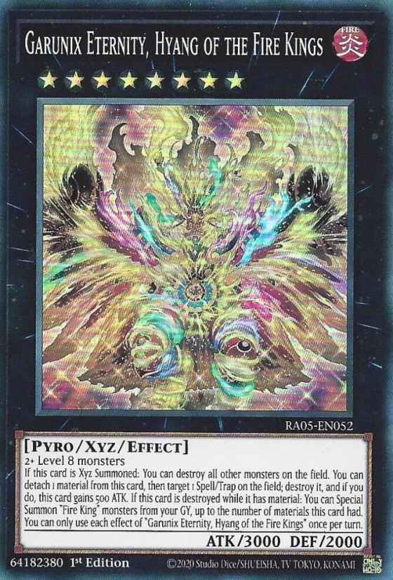 Garunix Eternity, Hyang of the Fire Kings - 1st Edition