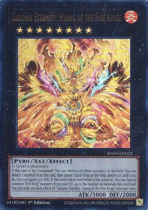 Garunix Eternity, Hyang of the Fire Kings - Ultra Rare