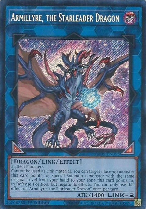 Armillyre, the Starleader Dragon - Secret Rare
