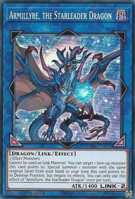Armillyre, the Starleader Dragon - 1st Edition