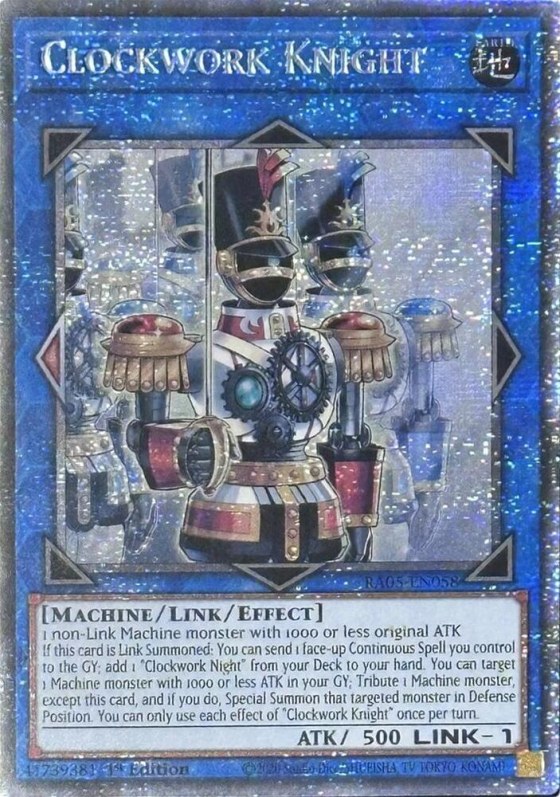 Clockwork Knight - Starlight Rare