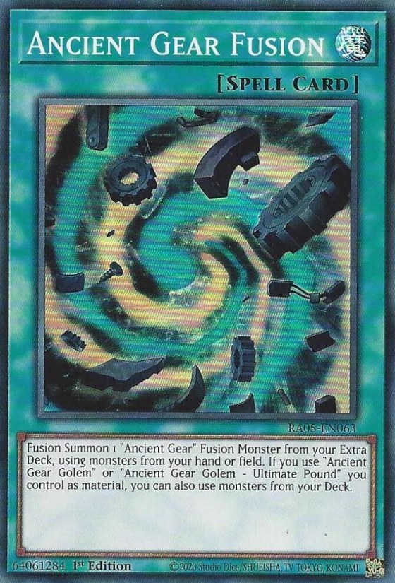 Ancient Gear Fusion - 1st Edition
