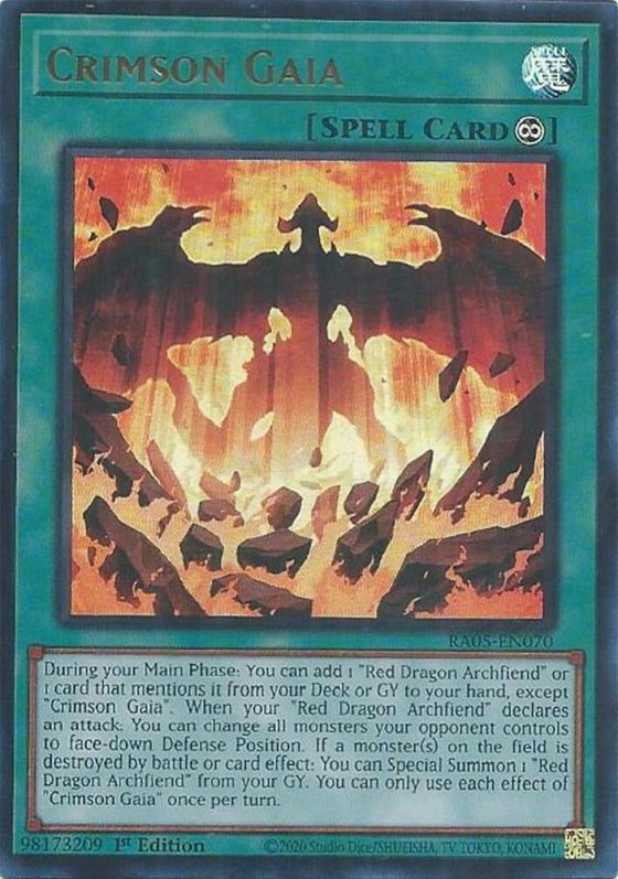 Crimson Gaia - Ultra Rare