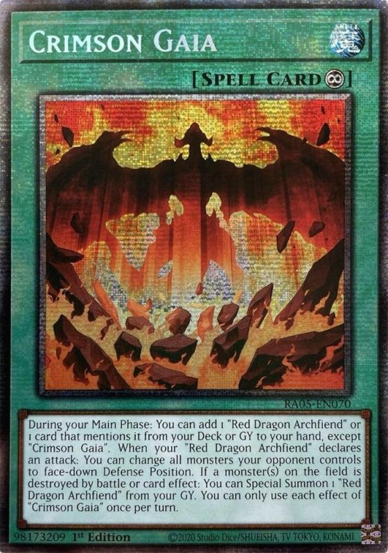 Crimson Gaia - Starlight Rare