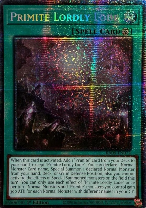 Primite Lordly Lode - Starlight Rare