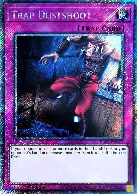 Trap Dustshoot - Platinum Secret Rare