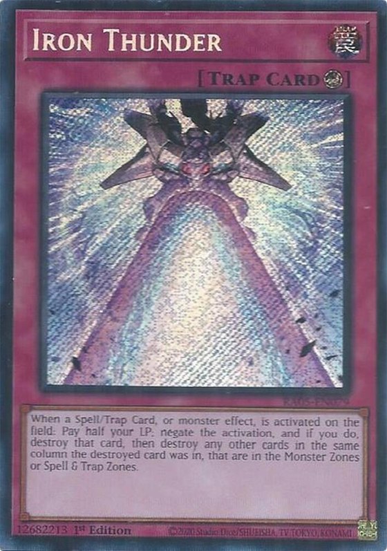 Iron Thunder - Secret Rare