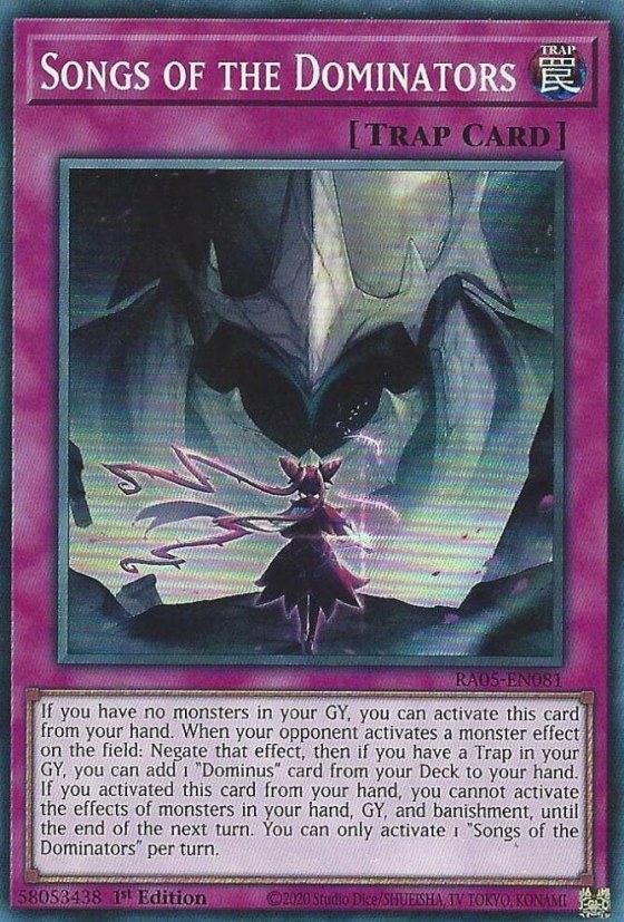 Songs of the Dominators - 1st Edition