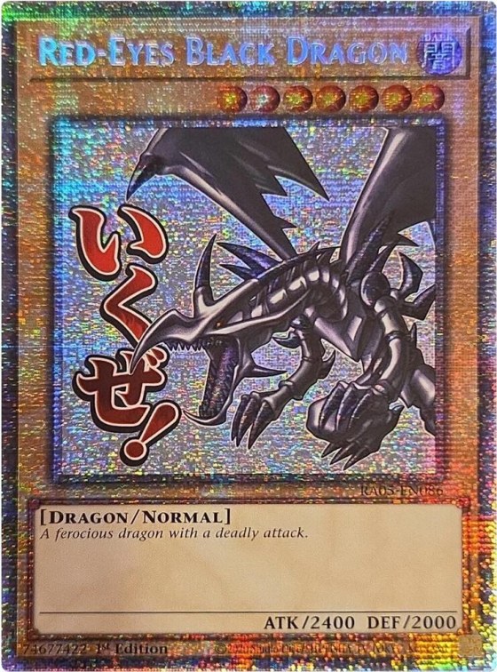 Red-Eyes Black Dragon - Starlight Rare