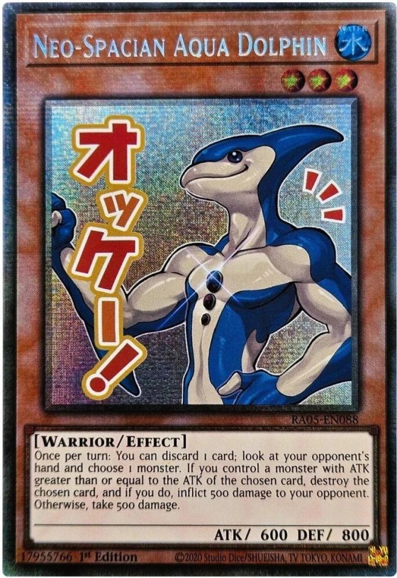 Neo-Spacian Aqua Dolphin - Starlight Rare