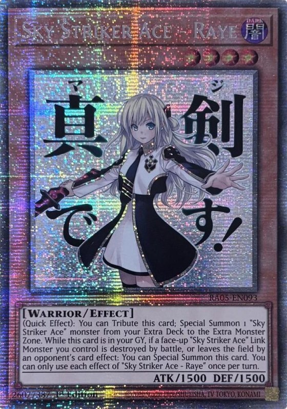 Sky Striker Ace - Raye - Starlight Rare