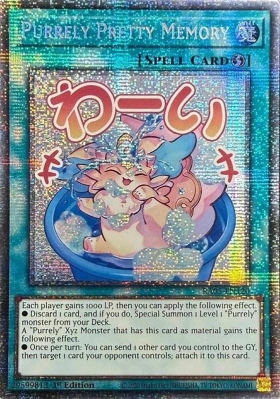 Purrely Pretty Memory - Starlight Rare