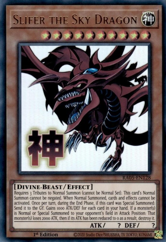 Slifer the Sky Dragon - 1st Edition