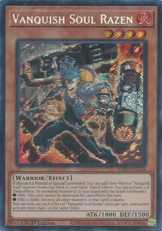 Vanquish Soul Razen - Secret Rare
