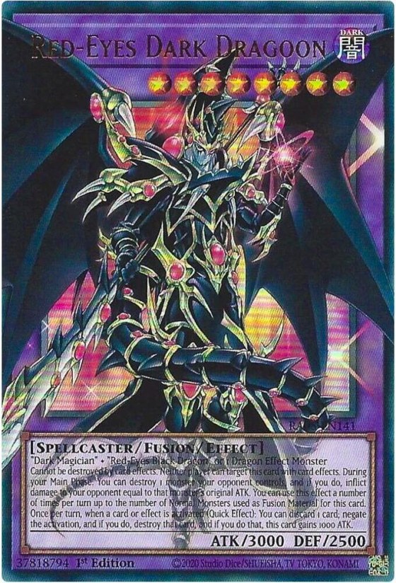 Red-Eyes Dark Dragoon - 1st Edition