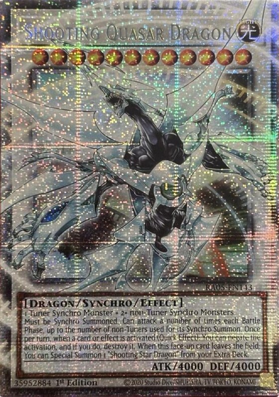 Shooting Quasar Dragon - Starlight Rare
