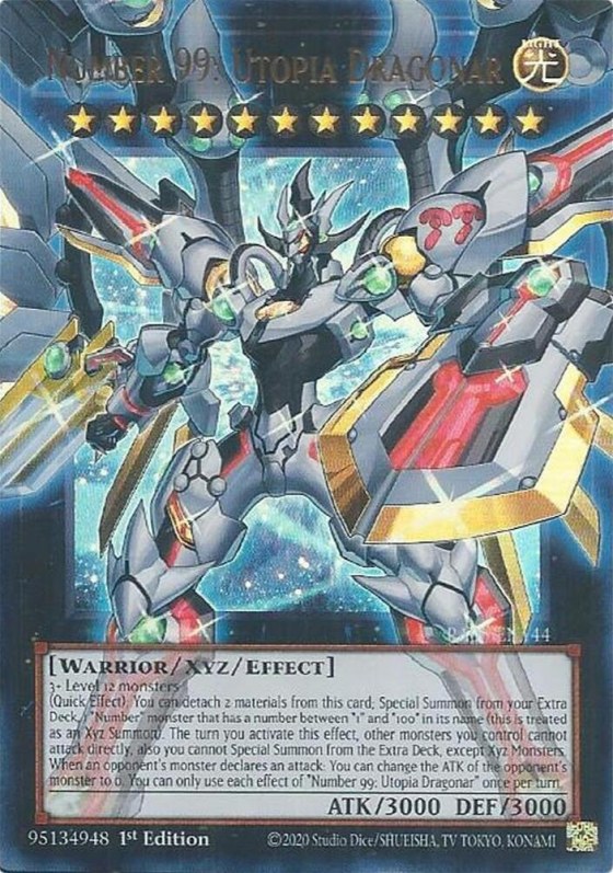 Number 99: Utopia Dragonar - 1st Edition