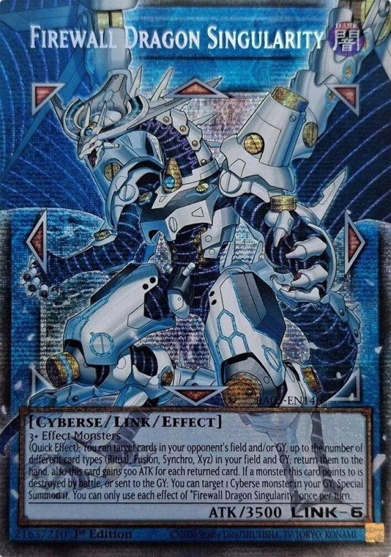 Firewall Dragon Singularity - Starlight Rare
