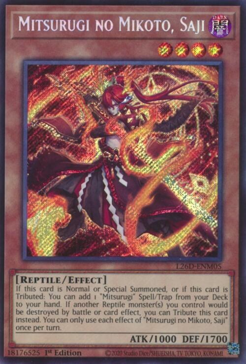 Mitsurugi no Mikoto, Saji - Secret Rare
