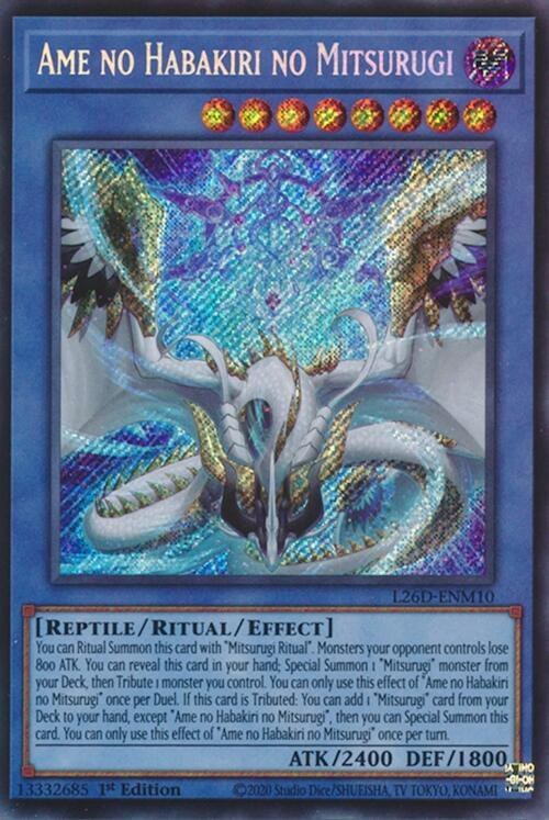 Ame no Habakiri no Mitsurugi - Secret Rare