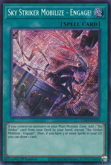 Sky Striker Mobilize - Engage! - Alternate Art Secret Rare