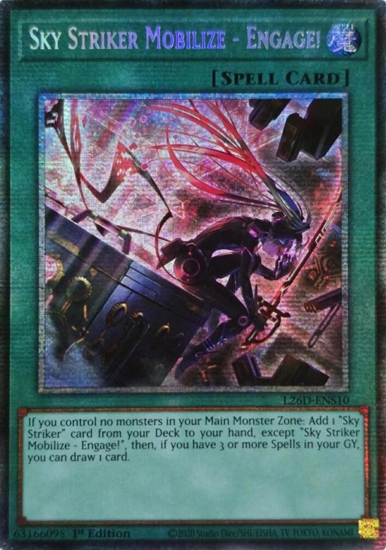 Sky Striker Mobilize - Engage! - Alternate Art Starlight Rare