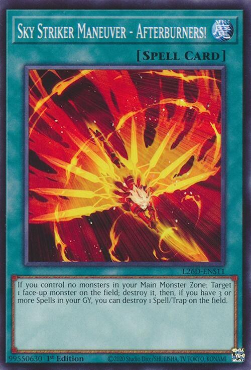 Sky Striker Maneuver - Afterburners!
