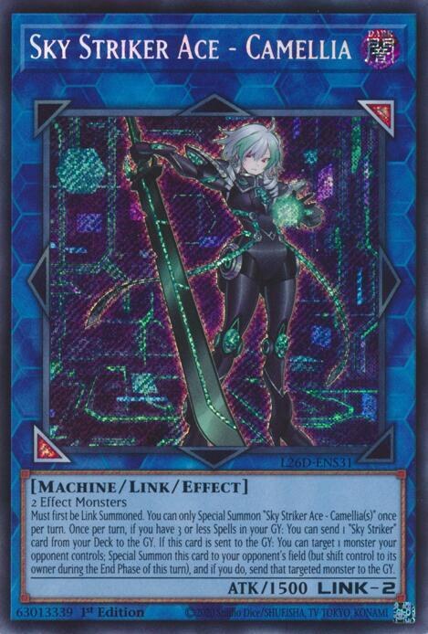 Sky Striker Ace - Camellia - Secret Rare