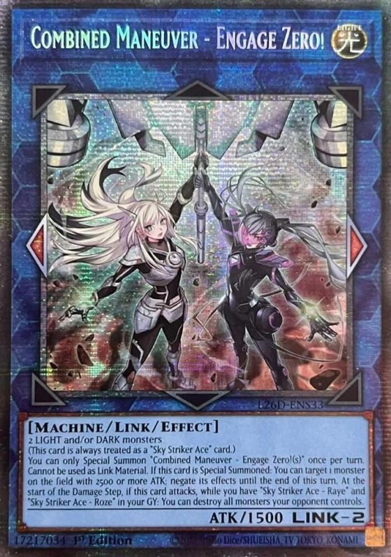 Combined Maneuver - Engage Zero! - Starlight Rare