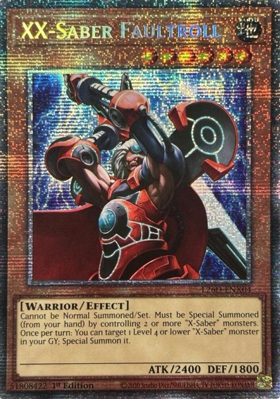 XX-Saber Faultroll - Starlight Rare