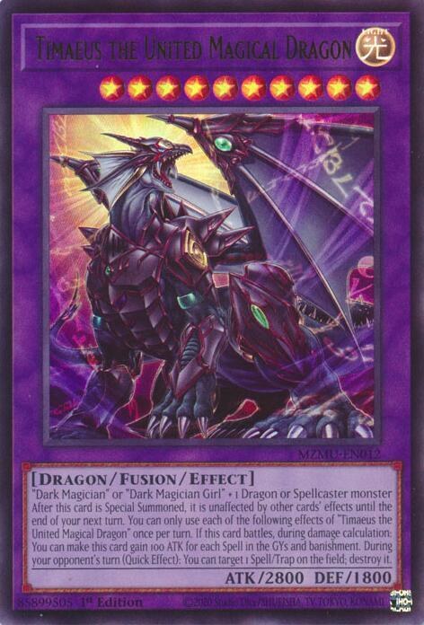 Timaeus the United Magical Dragon - 1st Edition