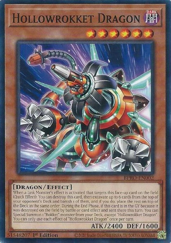Hollowrokket Dragon