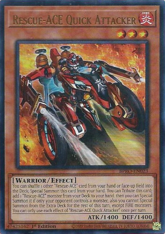 Rescue-ACE Quick Attacker - 1st Edition