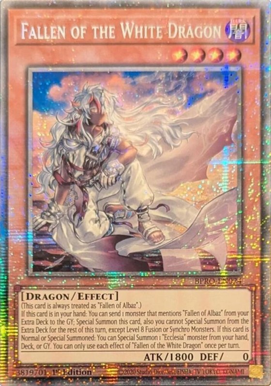 Fallen of the White Dragon - Starlight Rare
