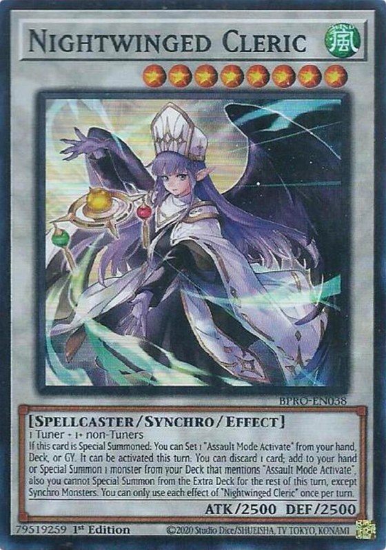 Nightwinged Cleric