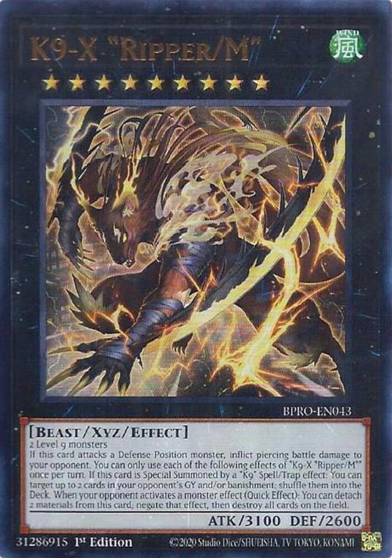 K9-X "Ripper/M" - 1st Edition