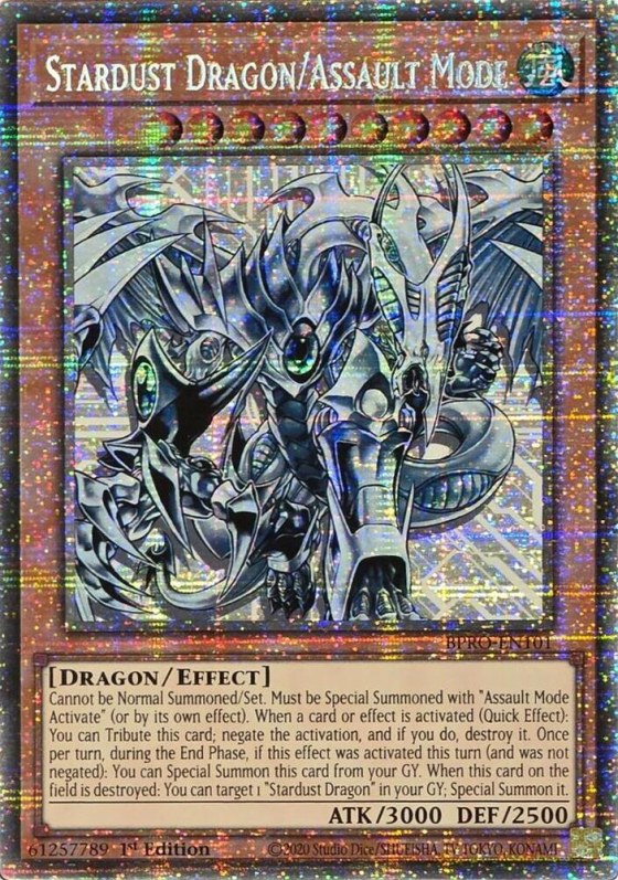 Stardust Dragon/Assault Mode