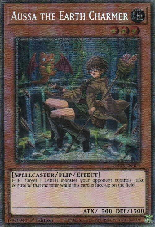 Aussa the Earth Charmer (Starlight Rare - First Edition Starlight Rare