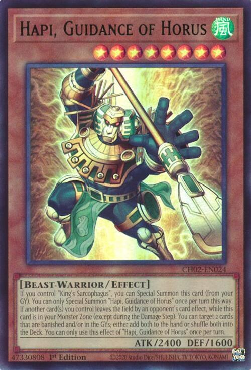 Hapi, Guidance of Horus