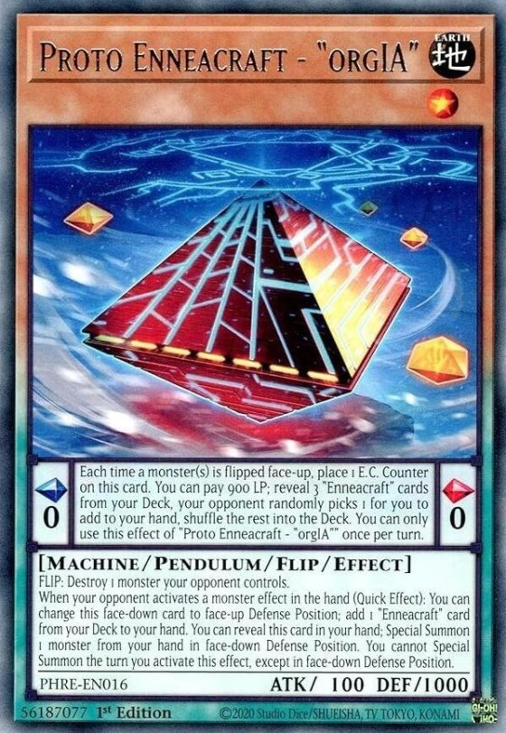 Proto Enneacraft - "orgIA" - 1st Edition