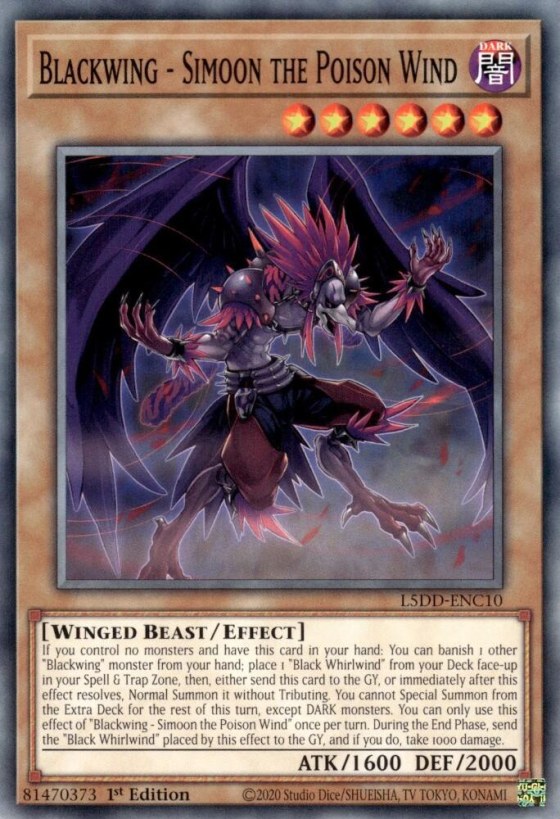 Blackwing - Simoon the Poison Wind