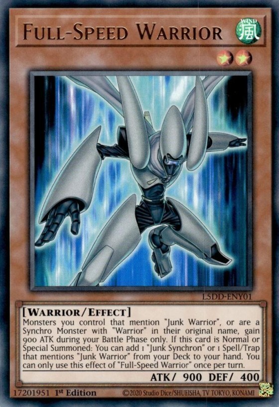 Full-Speed Warrior