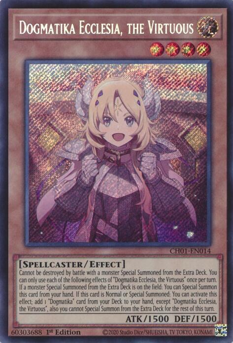 Dogmatika Ecclesia, the Virtuous - Secret Rare