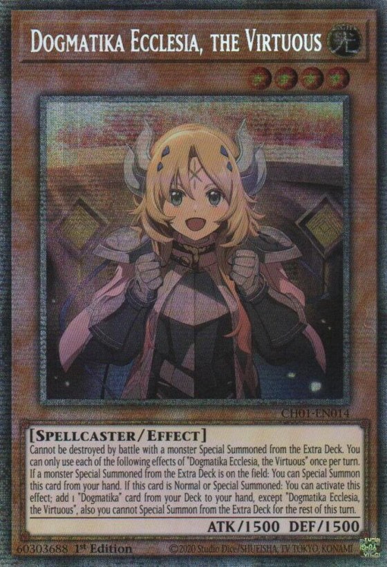 Dogmatika Ecclesia, the Virtuous - Starlight Rare