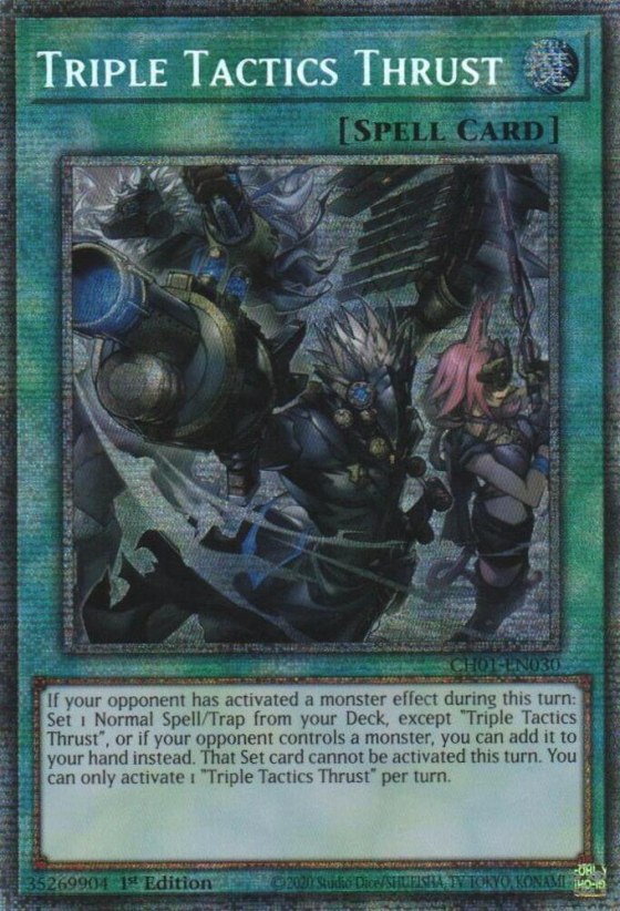 Triple Tactics Thrust - Starlight Rare