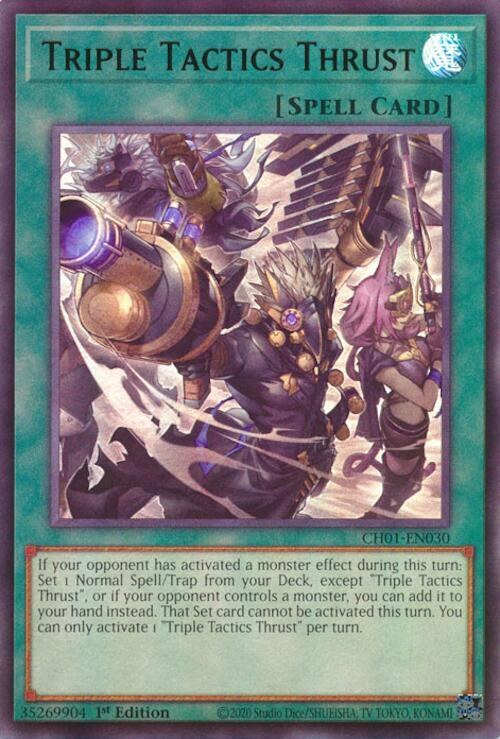 Triple Tactics Thrust - 1st Edition