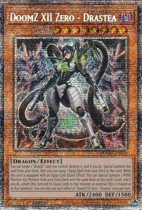 DoomZ XII Zero - Drastea - Starlight Rare