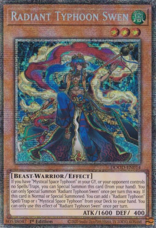 Radiant Typhoon Swen - Starlight Rare