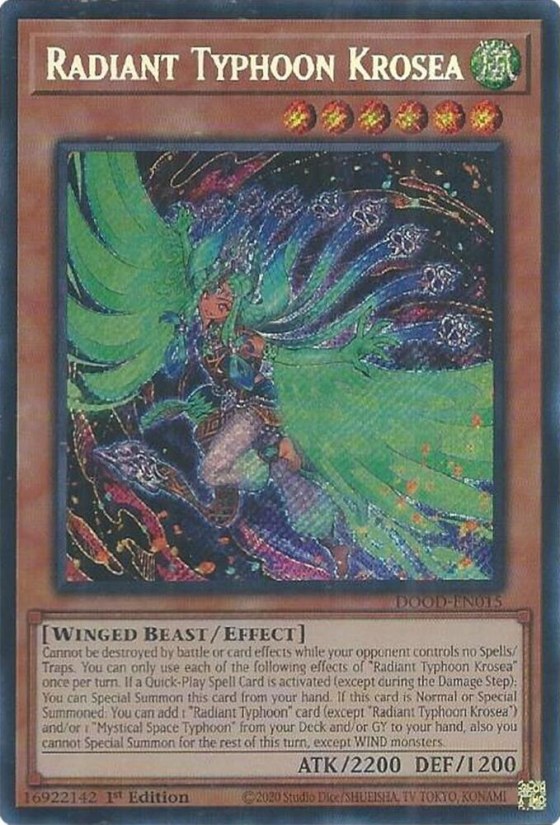 Radiant Typhoon Krosea - 1st Edition